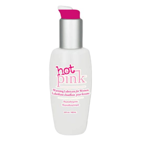 Hot Pink - vízbázisú, melegítő síkosító (80 ml)