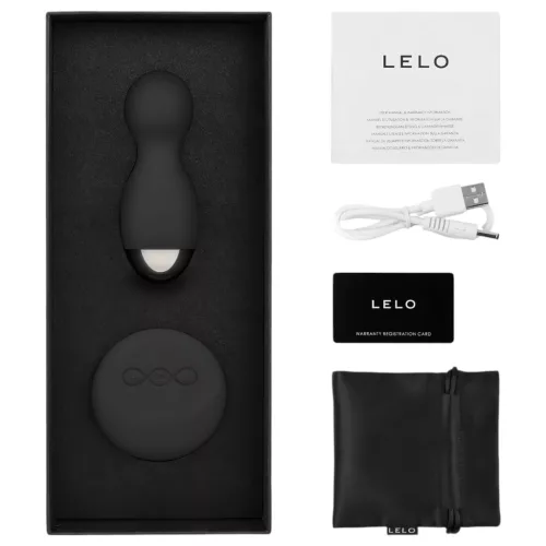 / LELO Hula - forgó vibrációs tojás (fekete)