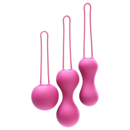 / Je Joue Ami - 3 részes gésagolyó szett (pink)