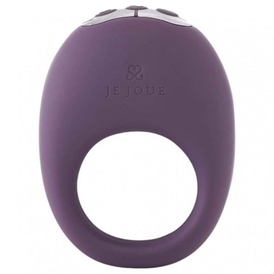 Je Joue Mio - akkus, vízálló, vibrációs péniszgyűrű (lila)