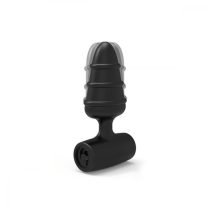 Love Plug - mini anál vibrátor (fekete)