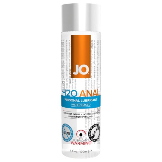 JO H2O Anal Warming - melegítő vízbázisú anál síkosító (120ml)