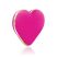 RS Icons Heart - akkus csikló vibrátor (pink)