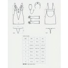 Obsessive - Csipke nővérke jelmez szett - fehér