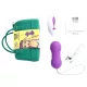 / FEELZTOYS Twisty - forgó vibrációs tojás (lila)