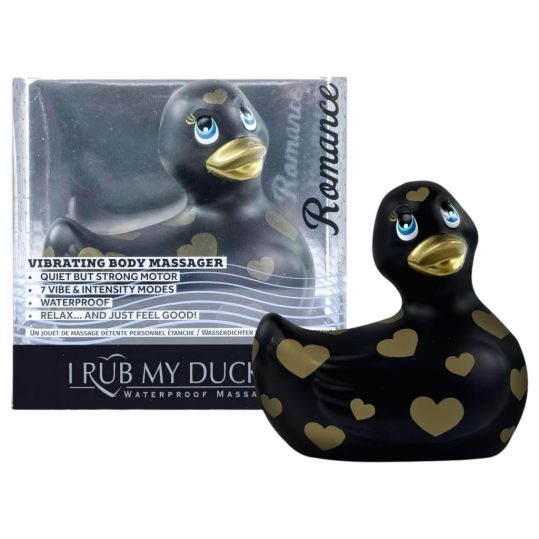 My Duckie Romance 2.0 - csiklóvibrátor (fekete-arany)