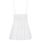 Obsessive 810-BAB-2 - csipke babydoll és tanga (fehér)
