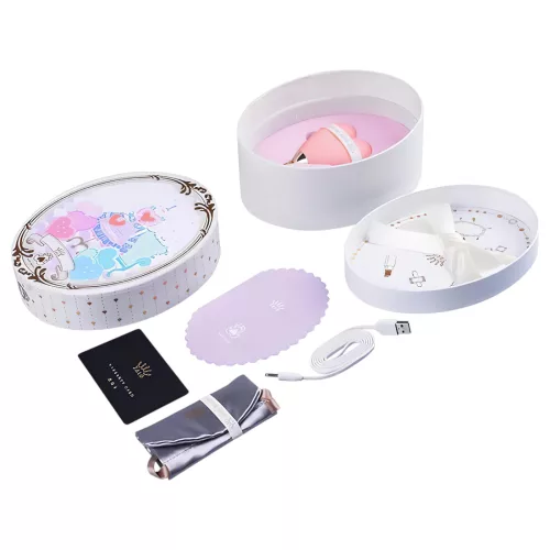 / ZALO Baby Heart - okos vízálló csikló vibrátor (pink)