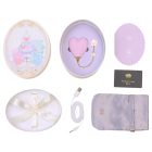 / ZALO Baby Heart - okos vízálló csikló vibrátor (pink)