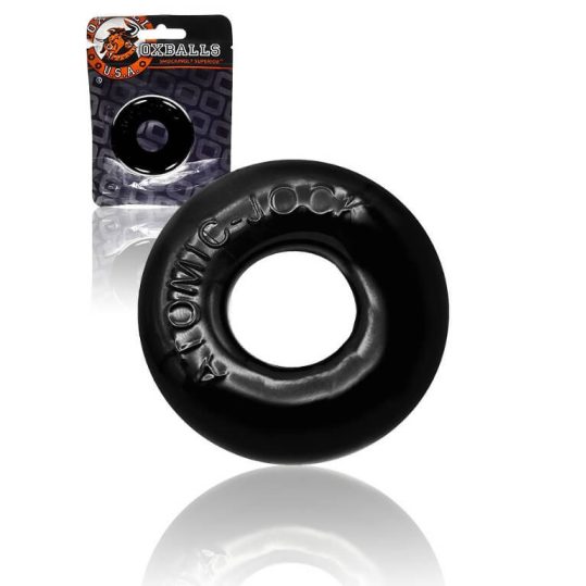 OXBALLS Donut 2 - extra erős péniszgyűrű (fekete)