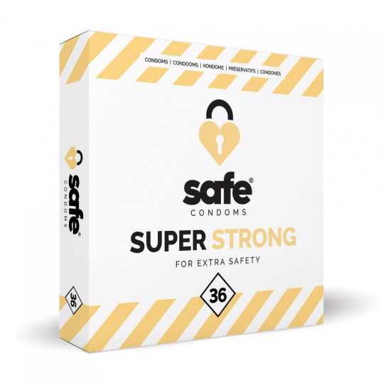 SAFE Super Strong - extra erős óvszer (36db)