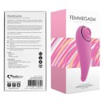   FEELZTOYS Femmegasm - akkus, vízálló hüvelyi és csikló vibrátor (pink)