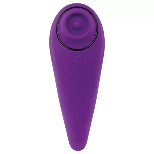 FEELZTOYS Femmegasm - akkus 2in1 csikló vibrátor (lila)