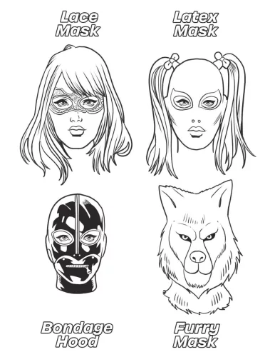 / WoodRocket - A fétisek világa - felnőtt szex színező