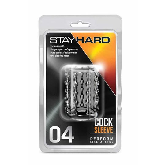 Stay Hard Cock Sleeve 04 Clear