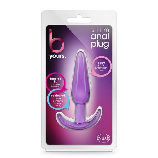 B YOURS SLIM ANAL PLUG PURPLE