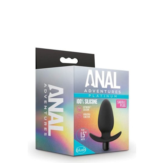 ANAL ADVENTURES SILICONE SADDLE PLUG