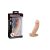 Charmly Cyberskin Extension Sleeve Dual Powerful Vibrators Flesh