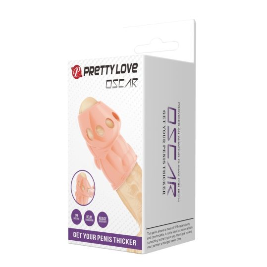 Pretty Love Penis Sleeve Oscar Flesh