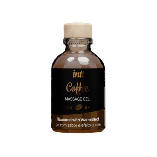 MASSAGE GEL COFFEE GLASS BOTTLE 30ML + BOX