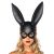 Masquerade Rabbit Mask Black