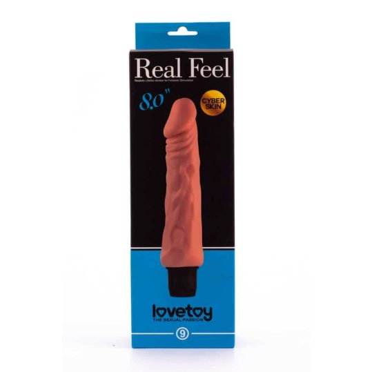 8'' Real Feel Cyberskin Vibrator