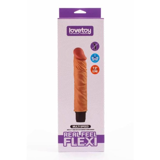 9.8" Real Feel Flexi Multi Speed Vibrator  4