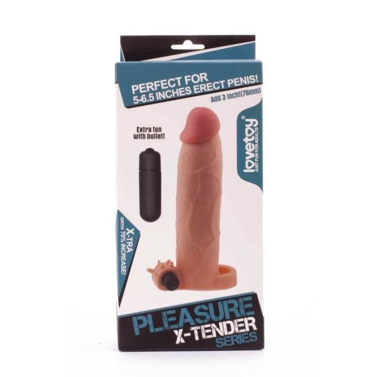 Pleasure X-Tender Vibrating Penis Sleeve #6