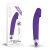 Rechargeable IJOY Silicone Dildo Purple