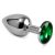 Rosebud Classic Metal Plug S Green