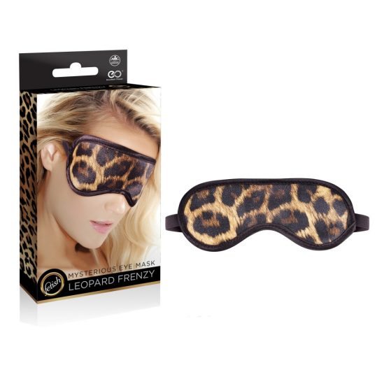 LEOPARD FRENZY EYE MASK