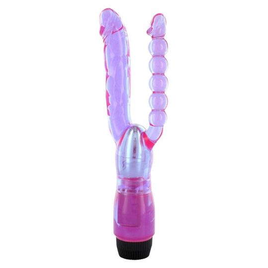 Xcel Double Penetrating Vibrator Purple