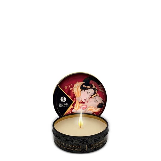 Mini Massage Candle 30ml/1oz Romance/Strawberry Spark.W.