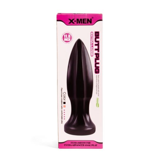 X-MEN 11.8 inch Butt Plug Black