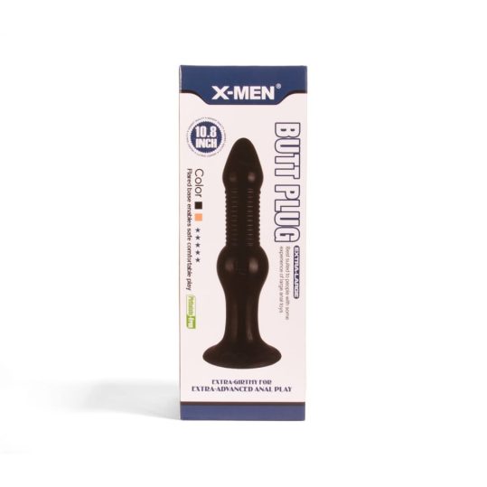 X-MEN 10.8 inch Butt Plug Black