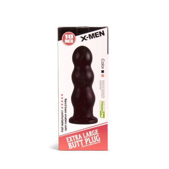 X-MEN 10 inch Butt Plug Black