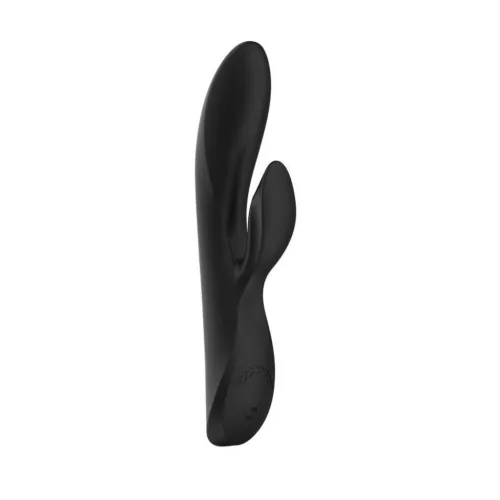 Charmin Vibrátor Kettős stimuláció USB-töltés 20,3 cm fekete