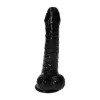 Dildó Realisztikus, tapadókorongos 16 cm fekete