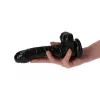 Dildó Realisztikus, tapadókorongos 16 cm fekete