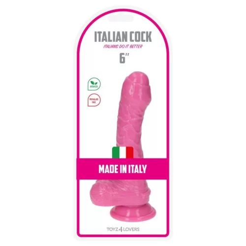 Eros Dildó Realisztikus, tapadókorongos rózsaszín