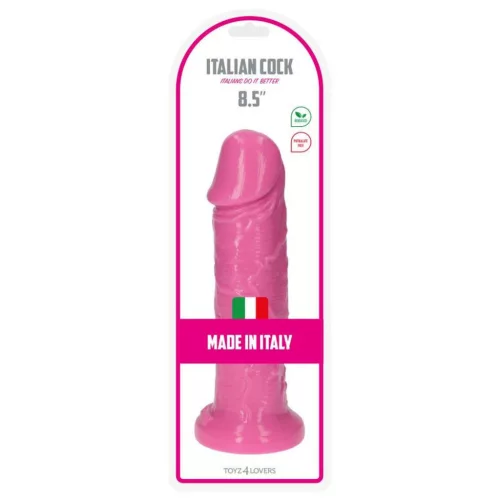 Dildó Realisztikus, tapadókorongos 22 cm rózsaszín