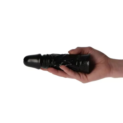 Dildo Reális kidolgozás Anál és hüvelyi stimuláló fekete kicsi