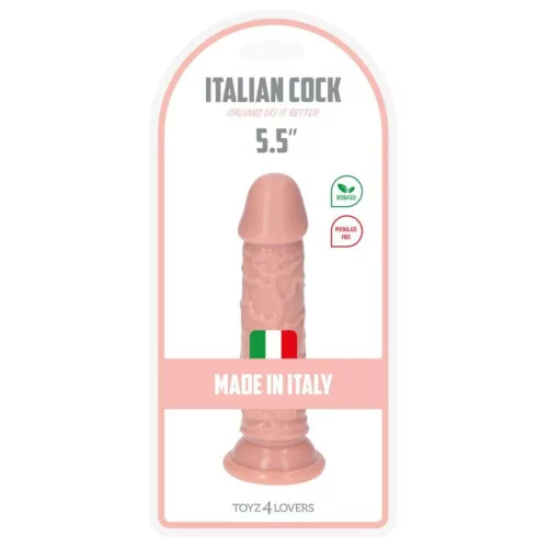 Dildo Realisztikus, tapadókorongos 13,5 cm hús színű vízálló
