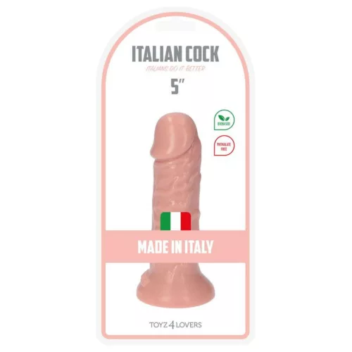 Realistikus dildo tapadós talppal 12,5 cm természetes bőrszínű pvc