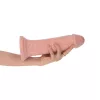 Dildó Valósághű, tapadókorongos 25,5 cm természetes bőr színű