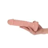 Dildó Realisztikus felületű, tapadókorongos 16,5 cm természetes bőr színű