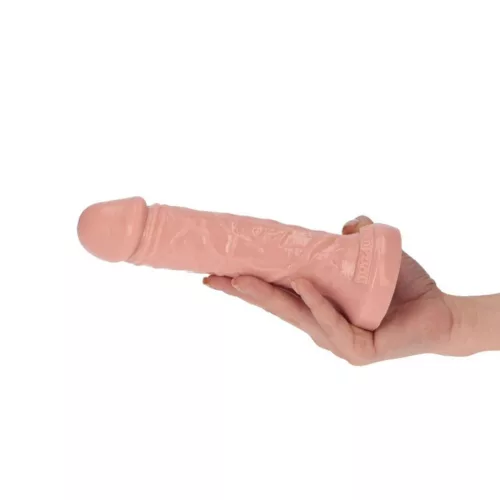 Dildó Realisztikus felületű, tapadókorongos 16,5 cm természetes bőr színű