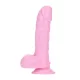 Dildo Aromás, Realisztikus, Tapadókorongos 18 cm Rózsaszín