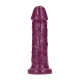 Dildo Aromás fekete szeder illattal Stabil kismedencei tapadókorong 25 cm fekete