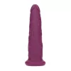 Realisták dildo Tapadókoronggal Fekete szeder illat 19,5 cm
